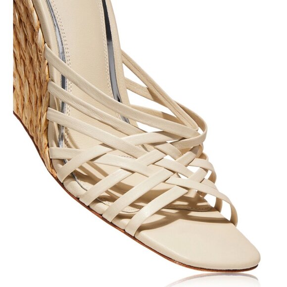 Paige Skyler Wedge Sandals Bone - Picture 4 of 5